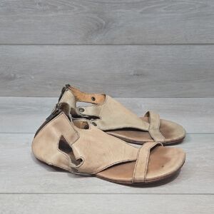 Bed Stu Women Boho Hobo Leather Sandals Flats Shoes Sz 10